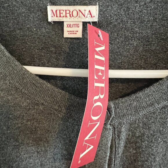 Merona Striped Cardigan - Sz XXL (NWT) - Picture 2 of 7